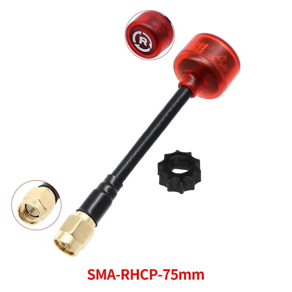RUSH Cherry FPV 5.8G Antenna L - Drone Racing Goggles 评论和价格