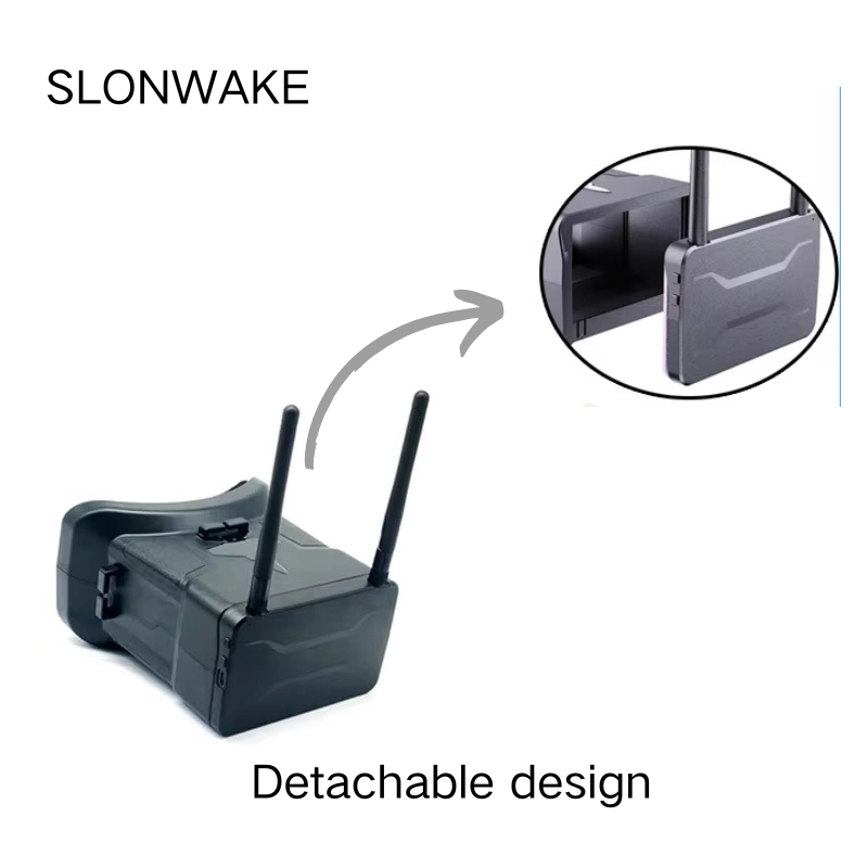 5.8G FPV Goggles 4.3 Inch 480* - Drone Racing Goggles 评论和价格